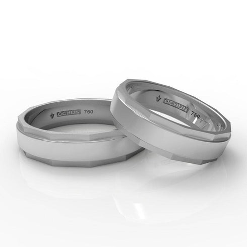 Dynami - Anillos De Matrimonio Oro 18K - Ochun Joyeros - Ochun Joyeros